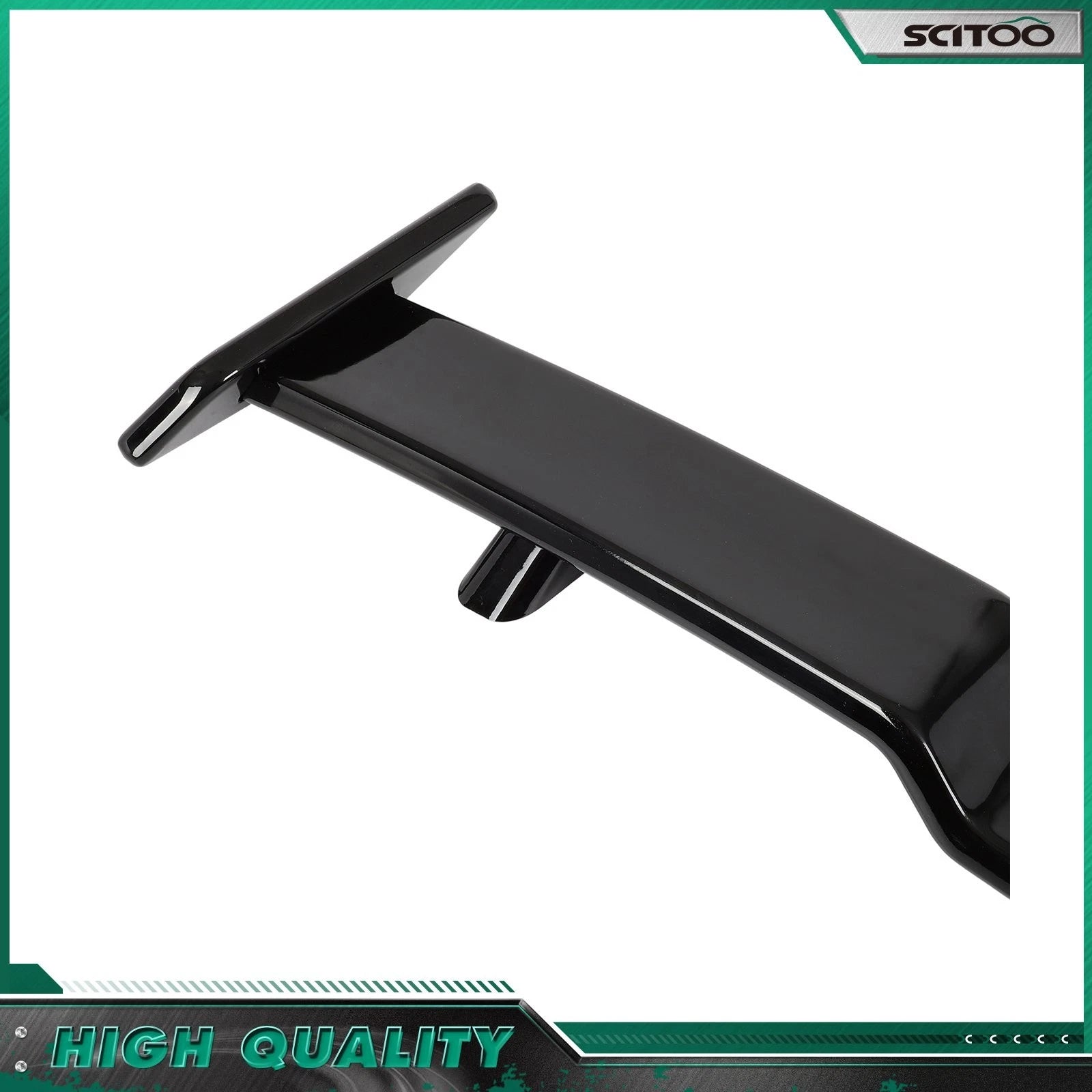 Trunk Spoiler for Toyota Camry (2018–2024), Honda Accord (2018–2024) - Black ABS