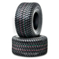 Set of 2 Turf Tires 18x8.5-10 for Lawn Mower Tractor (13029)