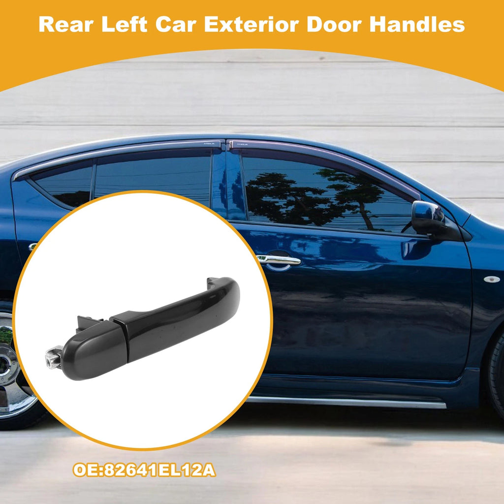 Rear Passenger Side Door Handle No. 82641EL12A for Nissan Versa (2010–2019)