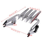 Chrome Enlarged Detachable Luggage Rack for Harley Touring FLHR FLTR (2009–Present)