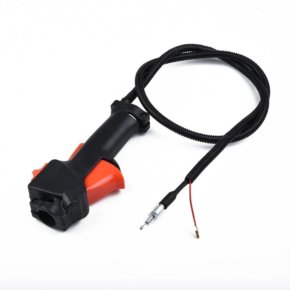Throttle Switch for Brush Cutters and Trimmers (Injection Material, Black)