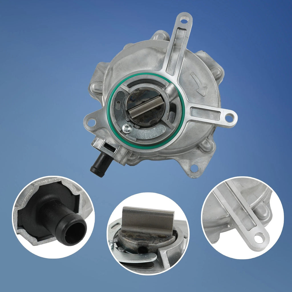 Brake Vacuum Pump for Audi A4 A3 TT Quattro Volkswagen Golf Jetta Passat (2000–2023)