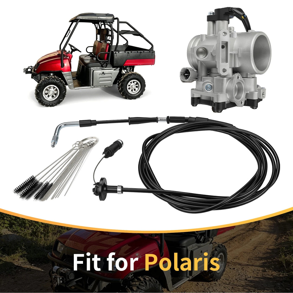 Throttle Body w/ Cable for Polaris Ranger 700 Crew (2008–2009) 7081465 1203160