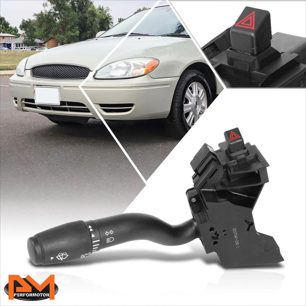 Headlight Dimmer Turn Signal Wiper Combination Switch for Ford E150-E450 (2005–2019)