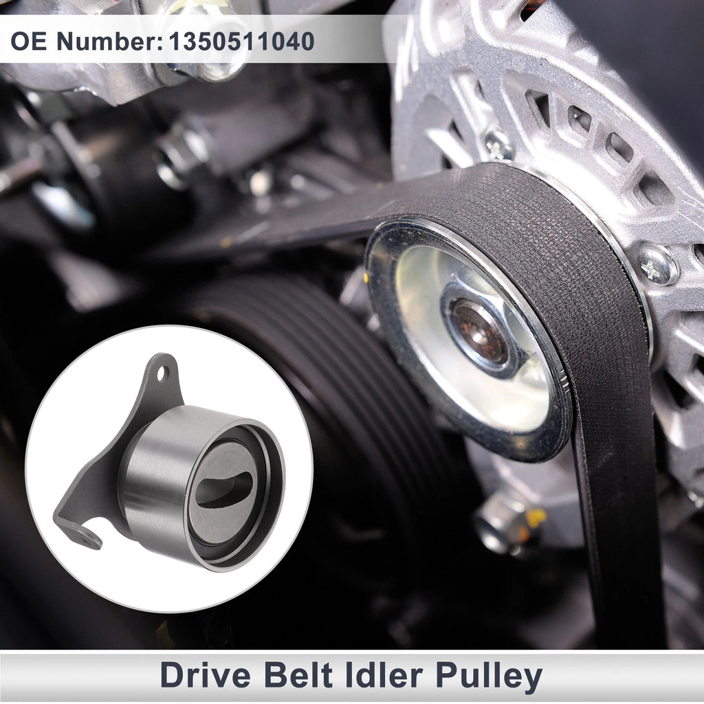 Drive Belt Idler Pulley for Toyota Corolla Sedan (1991–1999) No.1350511040