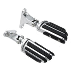 Chrome Passenger Footpeg Pegs for Harley CVO Street Road Glide (1993-2025)