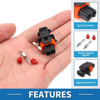 2 Pin Common Rail Diesel Injector Connector for Mercedes-Benz (No. 7703297953)