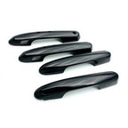 Set of 4 Black Car Door Side Handle Covers for Toyota RAV4 (2019–2020)