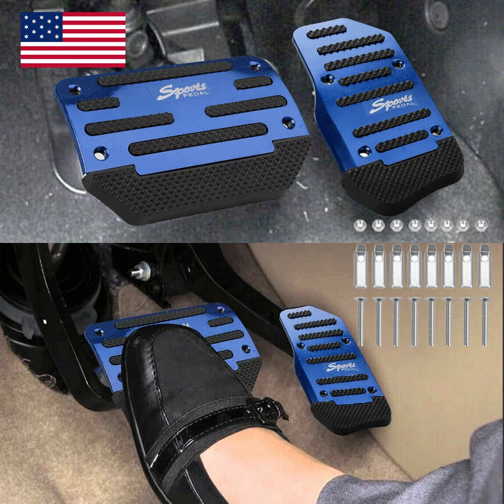 Non Slip Brake Gas Foot Pedal Pad Cover for Universal Vehicles (2010–2023)