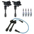 Set of 2 Ignition Coils & 4 NGK Iridium Spark Plugs for Mazda Protege (1999–2003)