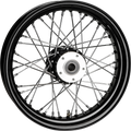 16x3.5 Front Chrome Spoked Wheel for V-Twin Motorcycles