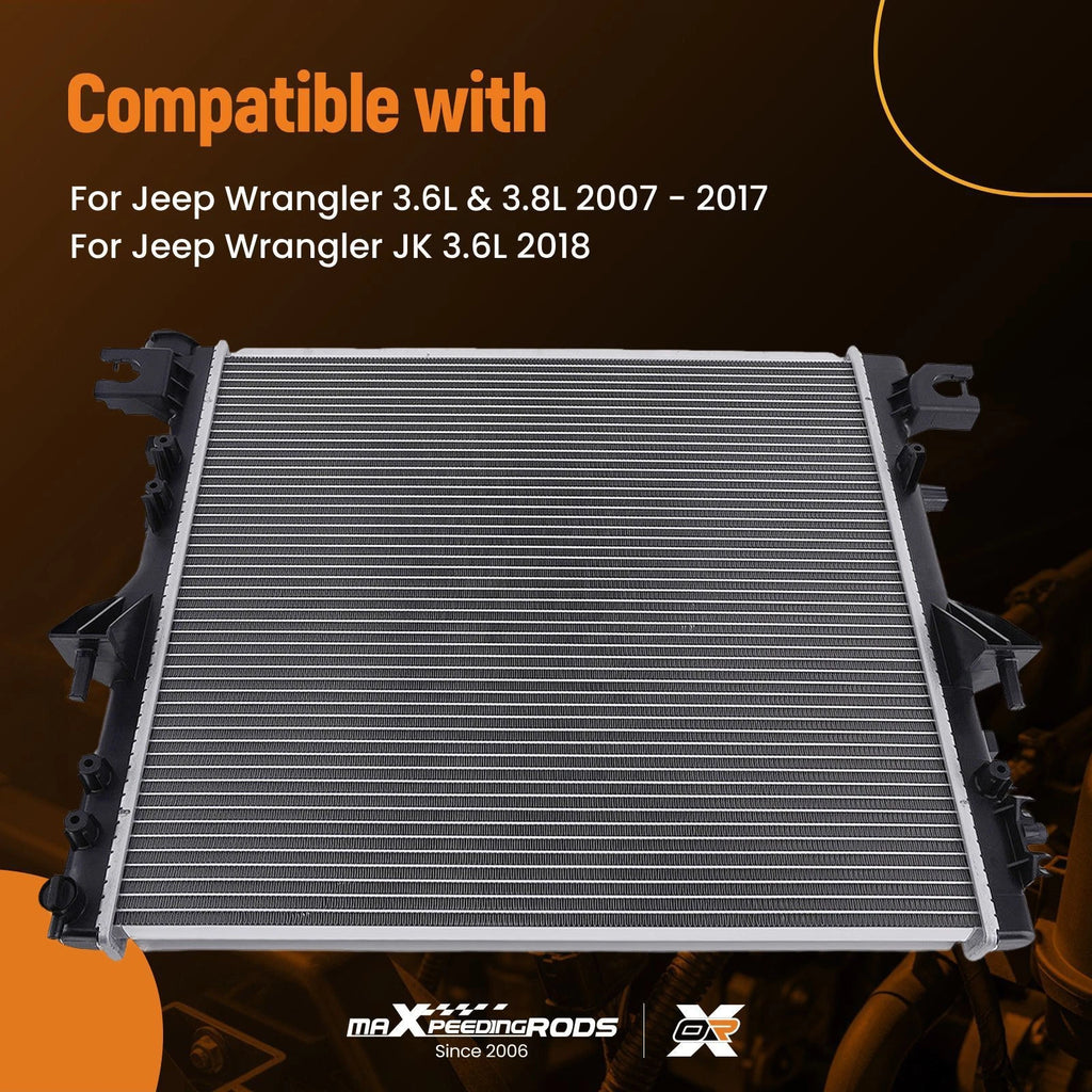 Engine Radiator Assembly for Jeep Wrangler (2007-2018)