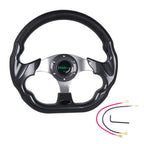 13" Black Steering Wheel for EZGO/Club Car/Yamaha Golf Cart