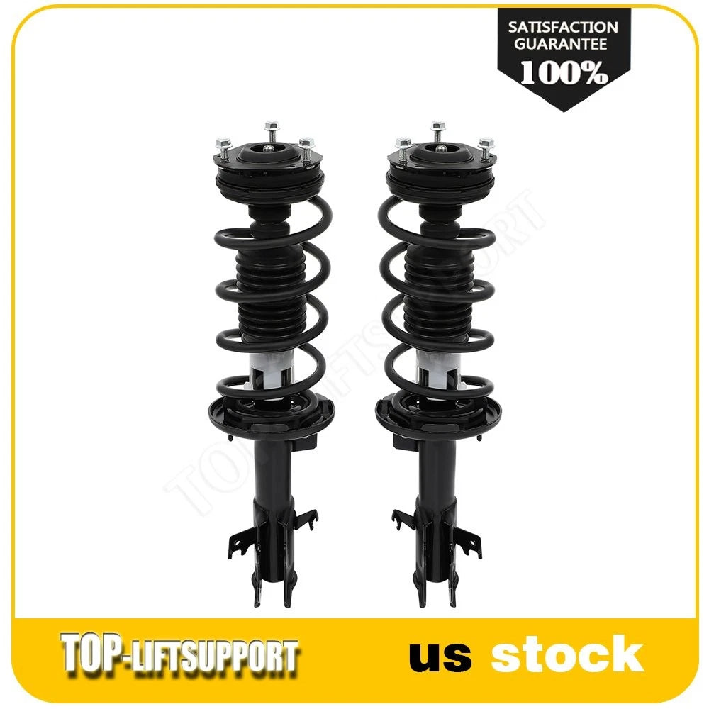 Set of 2 Front Complete Struts for Ford Fiesta (2011–2013)