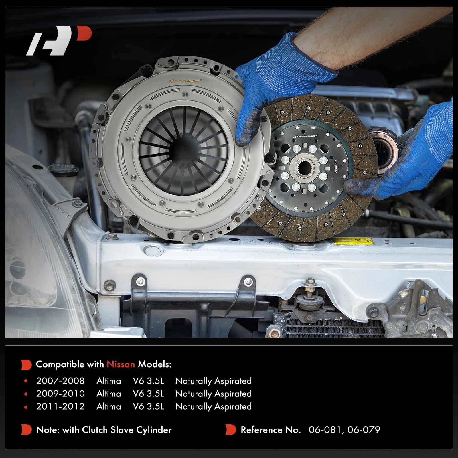 Clutch Kit with Slave Cylinder for Nissan Altima (2007-2012)
