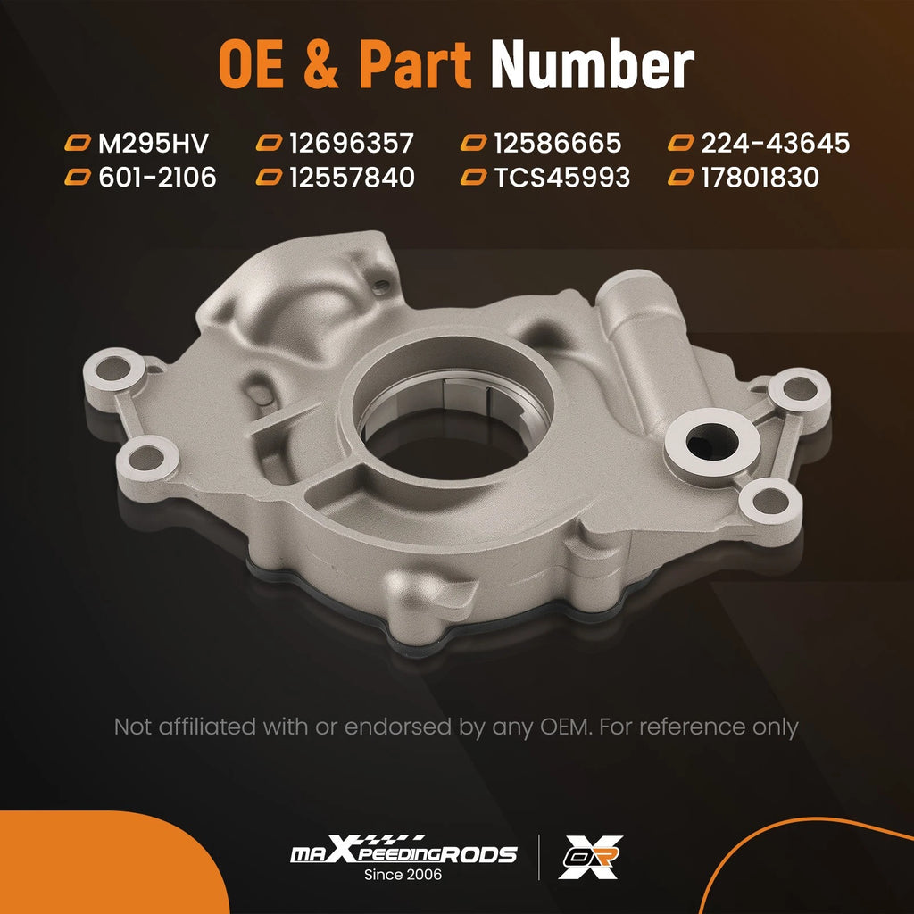 M295HV High Volume Oil Pump for Chevy Silverado Tahoe Suburban (2000–2014)