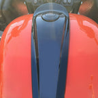 Black Dash Fuel Console & Gas Tank Cap Cover for Harley Street Road Glide (2008–2023)
