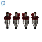 Set of 4 Fuel Injectors for Mazda B-Series (High Impedance, 2.6L)