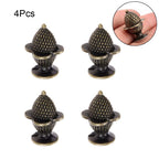 Set of 4 Strawberry Shape Drawer Pull Knobs for Cabinet Hardware