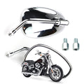 Chrome Side Rearview Mirrors for Triumph Bonneville T100 (US 10mm)