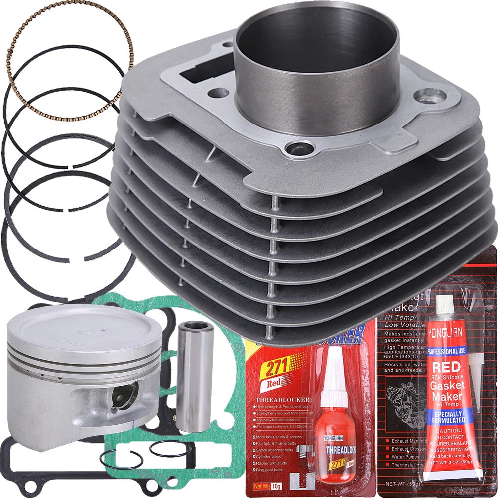 Top End Cylinder Piston Gaskets Kit 83mm Bore for Yamaha Big Bear 400 (2000–2012)