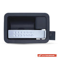 Right Interior Door Handle for Ram Dakota (2005–2011) Silver Gray
