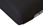 Leather Center Console Lid Armrest Cover for Cadillac SRX (2010–2016) Black