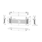 Replacement Automatic Transmission Oil Cooler Assembly for Ford Ranger (2010–2023)