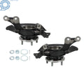 Pair Front Steering Knuckles & Wheel Hub Bearings for Hyundai Sonata (2011–2013)