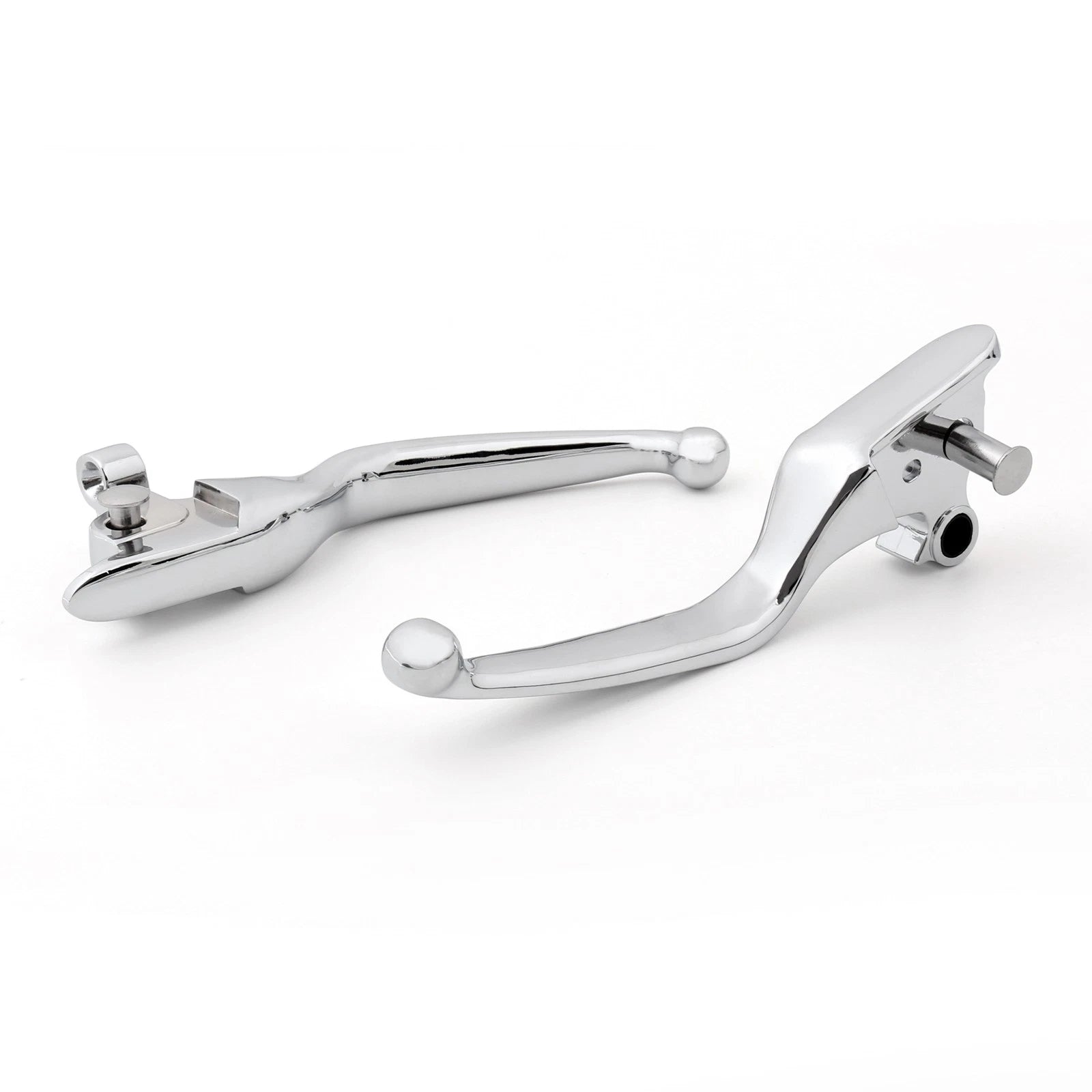 Chrome Clutch & Brake Levers for Electra Glide Classic FLHTC (2008–2013)