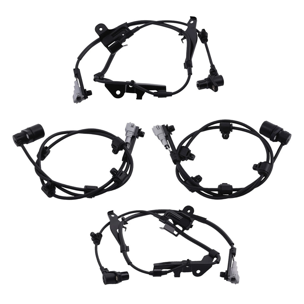 Set of 4 ABS Wheel Speed Sensors for Toyota Sequoia (2001–2007)