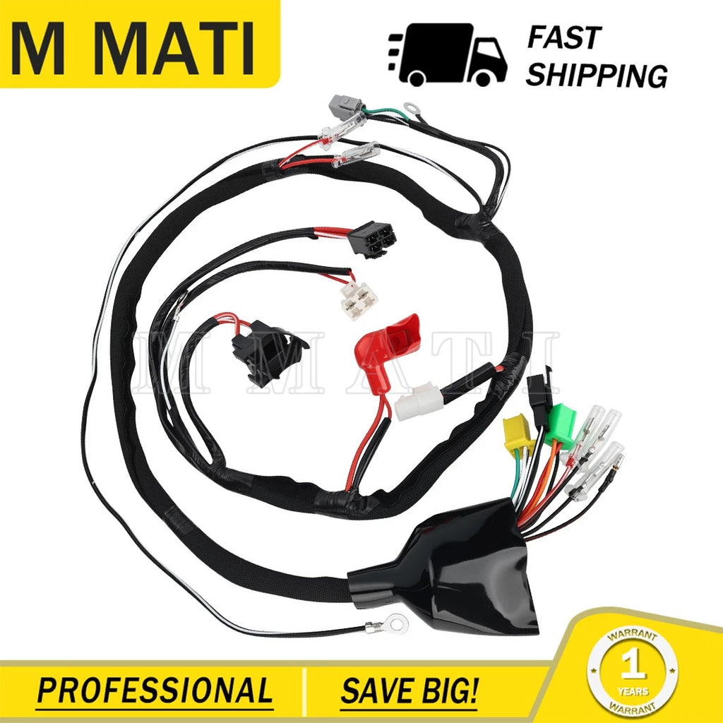 Wire Electrical Harness for Suzuki LT80 Quadsport (1996–2006) 36610-40B20