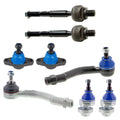 Set of 2 Inner Outer Tie Rod Ends for Sonata Optima (2011–2015)