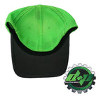 Trucker Hat for Ford Powerstroke (Charcoal Gray Green, Flex Fit SM/MD)