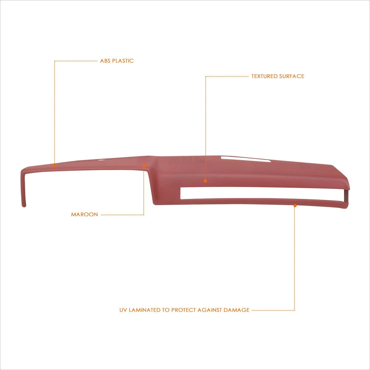 Molded Dashboard Overlay Cap for Chevy GMC C/K/R/V Pickup Suburban (1981–1991)
