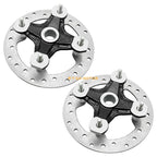 2X Front/Rear Wheel Hub & Brake Rotor for Can-Am (705501716, 705501900, 250300642)