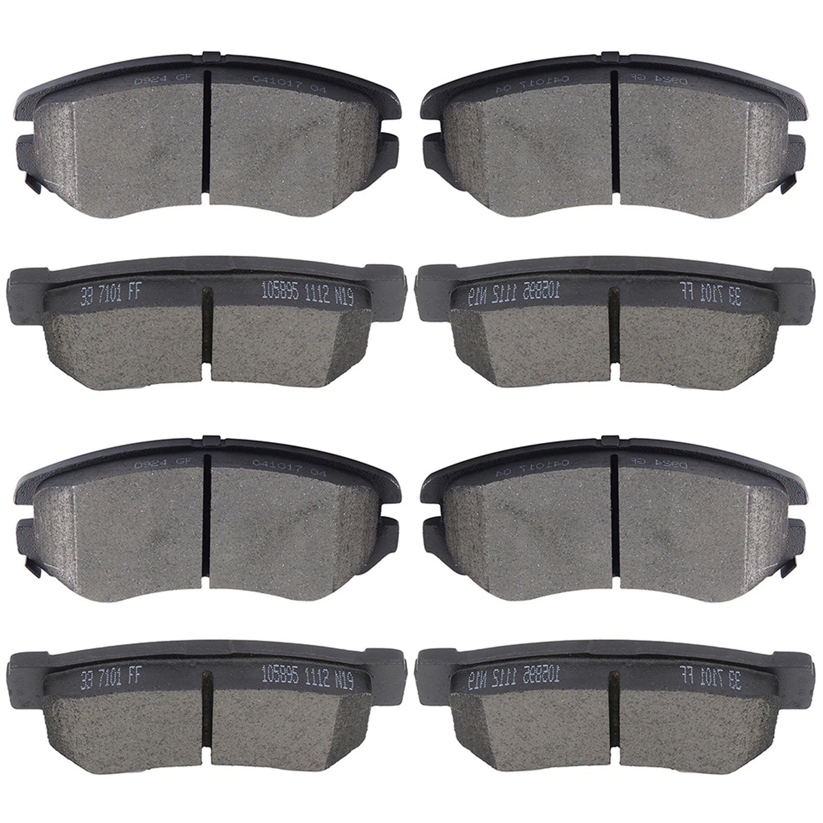 Ceramic Brake Pads Set for Hyundai Tucson (2005–2009) & Kia Magentis (2002–2010)