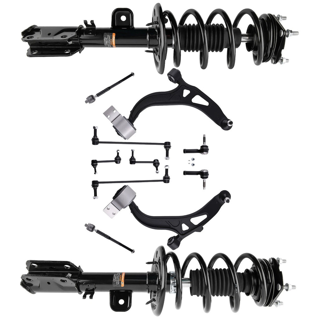 Suspension Kit Front Struts w/Control Arms for 2011-2013 Ford Explorer FWD