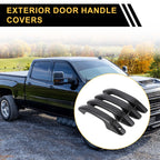 Set of 4 Exterior Door Handle Covers for Chevrolet Silverado 1500 (2019–2023)