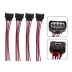 Set of 4 Ignition Coil Female Connector Plug Harness for Toyota Camry (2002–2010)
