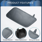 Front Left Washer Nozzle Cover Cap for Audi A3 8V (2016–2020) Gray 1 Pcs