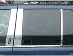 6p Luxury FX Chrome Pillar Post Set w/Keyless Entry for 2002-2010 Ford Explorer