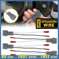 2 Pair (4) 72-5512 Speaker Wire Adapters for Ford Vehicles (1986–Present)