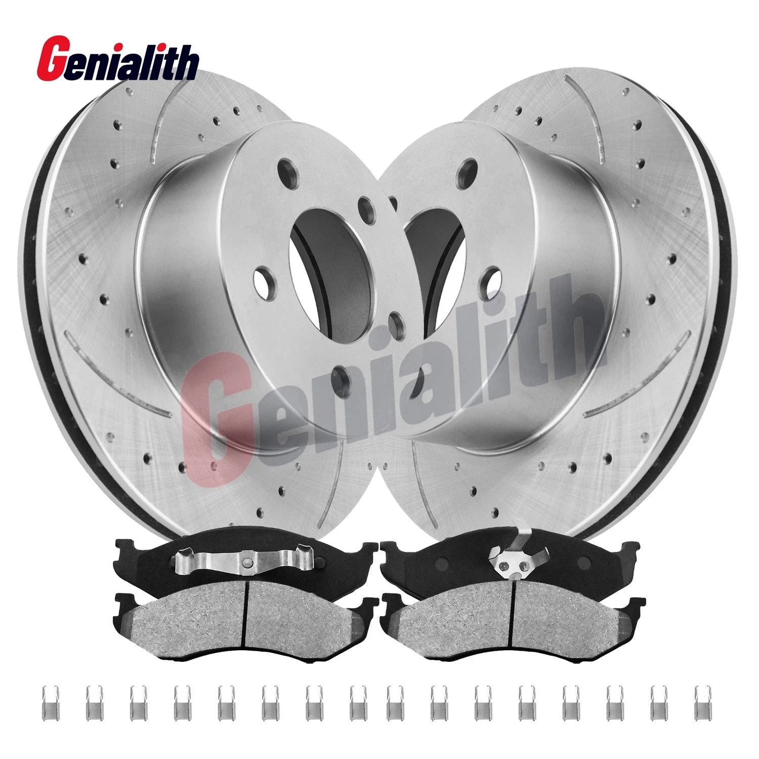 280mm Front Brake Rotors & Pads for Jeep Cherokee/Wrangler/Comanche (1990–1998)