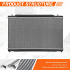 Full Aluminum Core Radiator for Honda CR-V 1.5T (2023–2026) DPI-13946