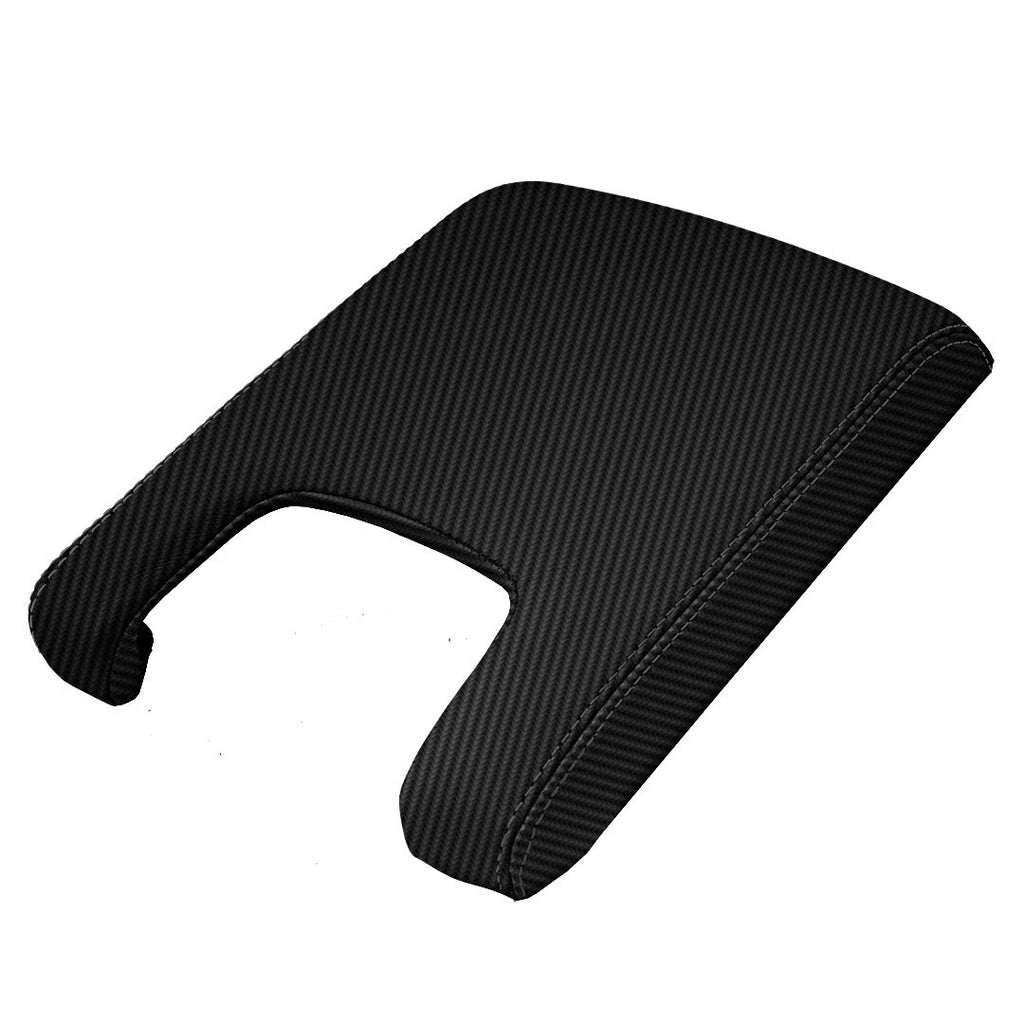 PVC Carbon Console Armrest Cover for Acura TL (2009–2014) Black