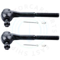 2X Front Inner Tie Rod Ends for Chevy C10 1968–1970