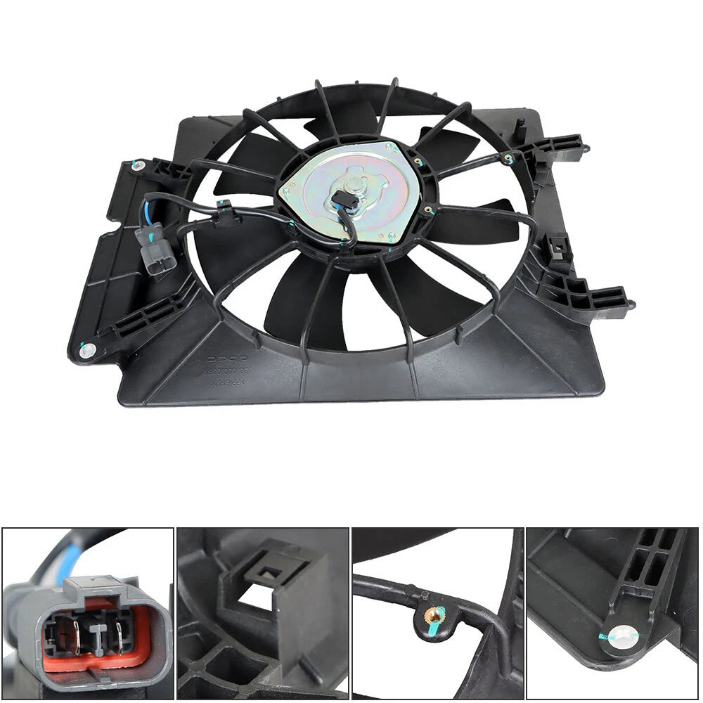 Cooling Fan Motor & Shroud for Honda CR-V, Element (2002â2006)