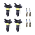 Set of 4 Ignition Coils & Spark Plugs for Chevrolet Colorado i-290 (2004–2012)
