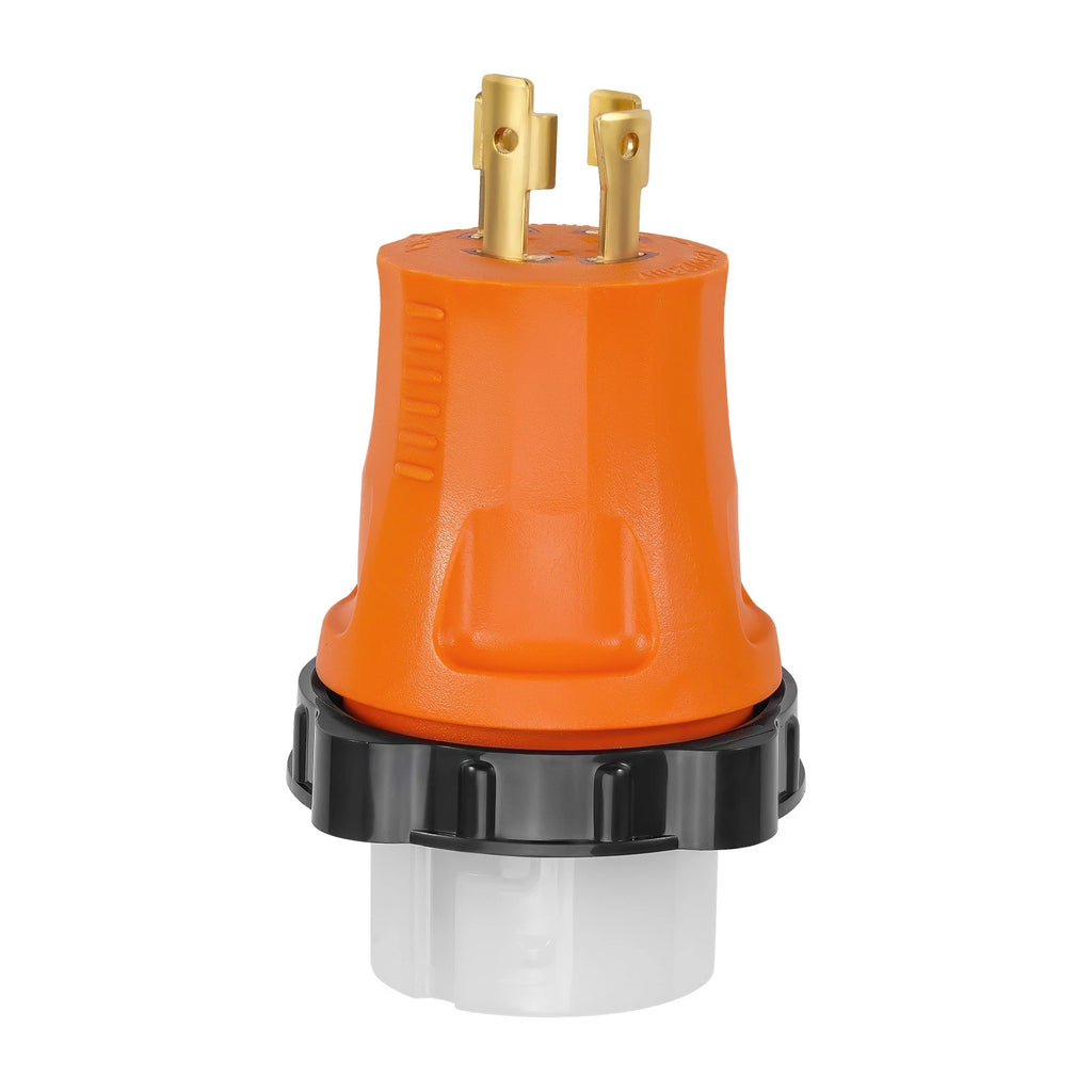 NEMA L14-30P to SS2-50R Adapter 125/250V Weather Resistant (4.3 Inches)